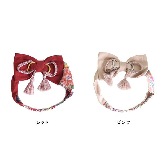 mocmof 和風リボン ヘアバンド 622-356611(ヘアアクセサリー