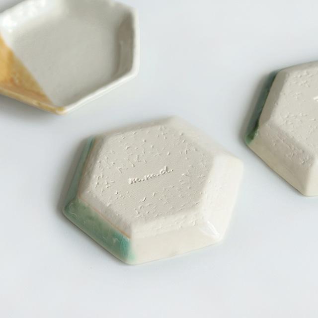 m.m.d. 六角豆皿5枚セット ギフトボックス入り(結婚祝い プレゼント