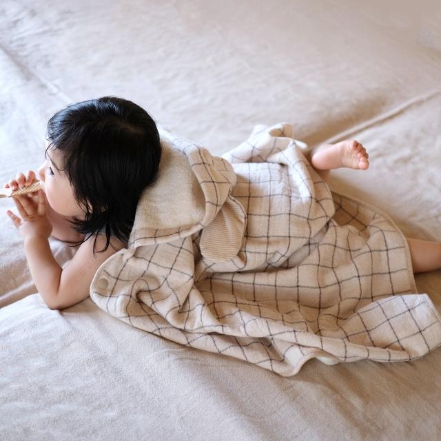 kontex（コンテックス） グラフ フード付きバスタオル(バスタオル バス