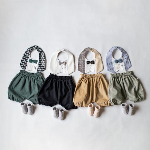 mocmof おめかしギフトセット フォーマル 622-376800(ベビー服 男の子 80 おしゃれ 70 夏 出産祝い ハーフバースデー 衣装 プレゼント スタイ ブルマ セット) | mocmof | 02