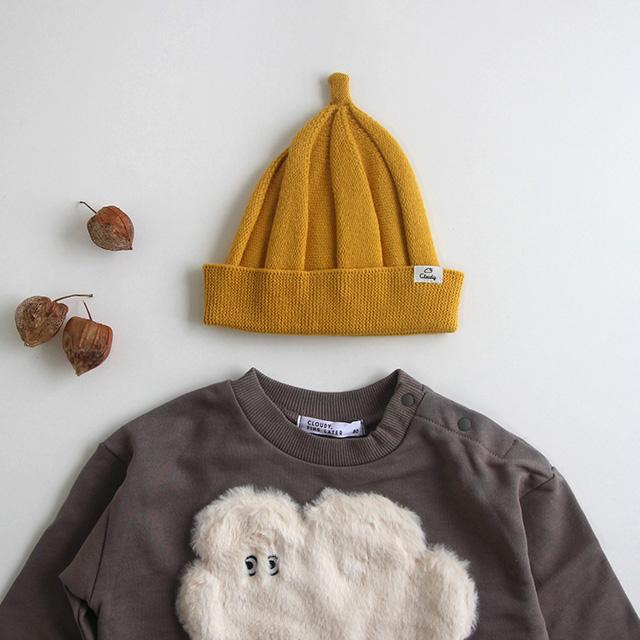 CLOUDY，FINE LATER メレンゲニット帽 522-377032(ベビー ニット帽 男の子 女の子 キッズ 帽子 おしゃれ 出産祝い ギフト とんがり ニット どんぐり) | CLOUDY FINE LATER | 10