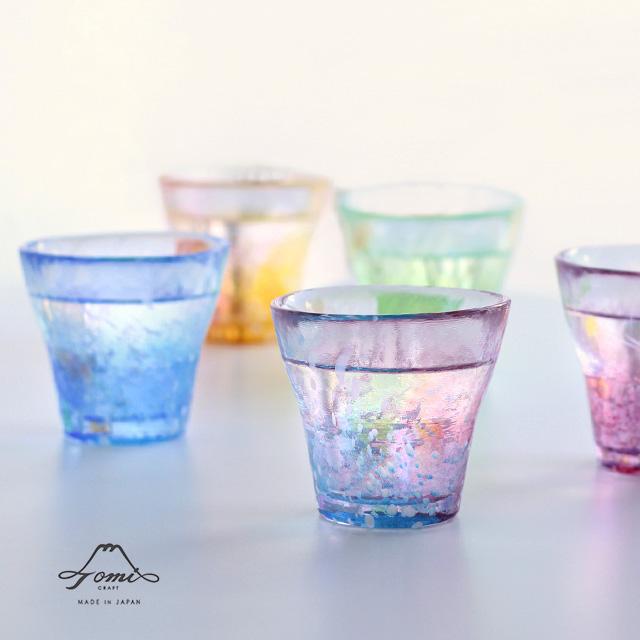 TOMICRAFT 江戸硝子 えどふぇありー フリーカップ(ガラスコップ グラス