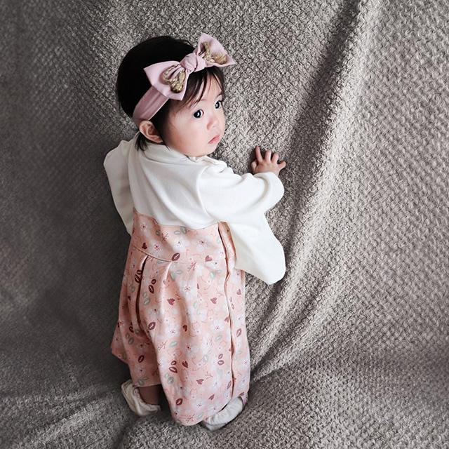 mocmof（モクモフ） 袴 ロンパース 622-456024(袴ロンパース 女の子 