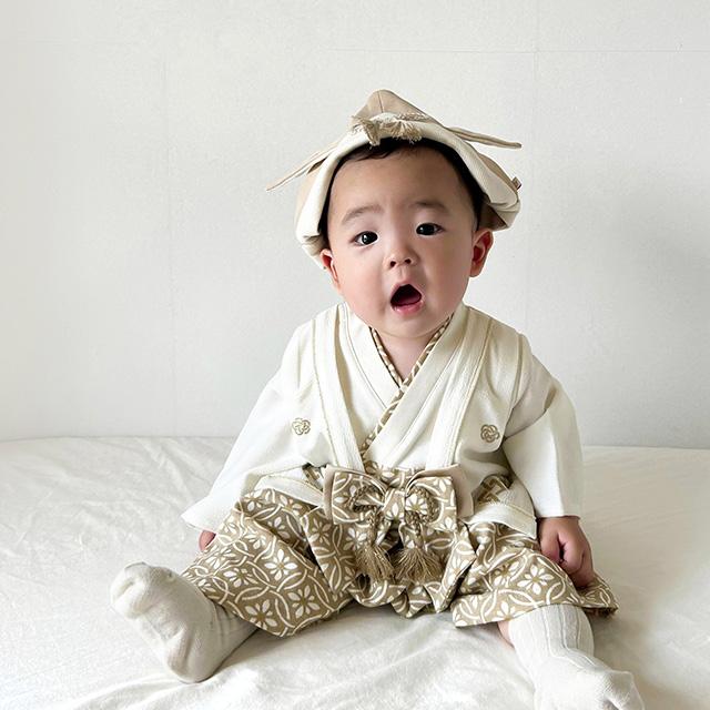 mocmof（モクモフ） 袴 ロンパース プレミアム 622-456025(ベビー服