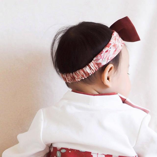 mocmof 和風リボンヘアバンド 622-456030(ヘアアクセサリー 和装