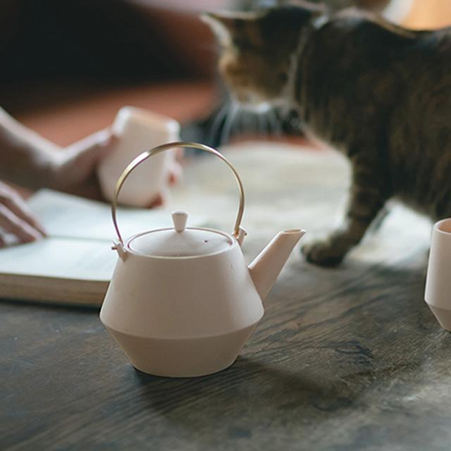 Frustum 土瓶＆煎茶ギフトセット(急須 湯呑み セット ペア 結婚祝い