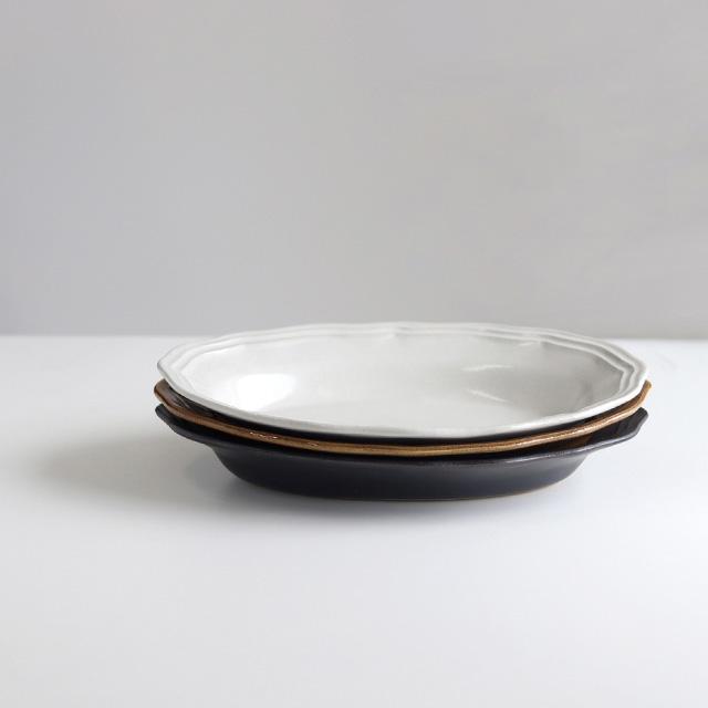 LA MOISSON ビストロ オーバルディープ(深皿 大皿 益子焼 陶器