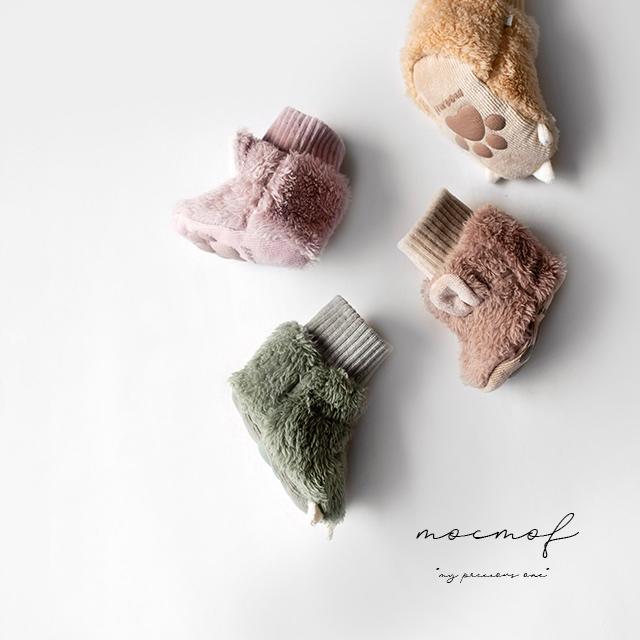 mocmof（モクモフ） ぬいぐるみブーティ 622-474193(赤ちゃん 靴下