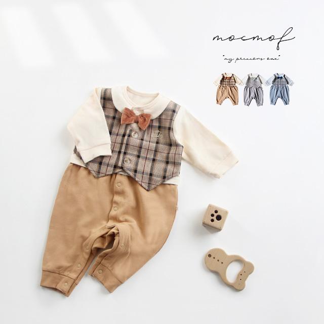 mocmof（モクモフ） おめかしフォーマル カバーオール 622-474203