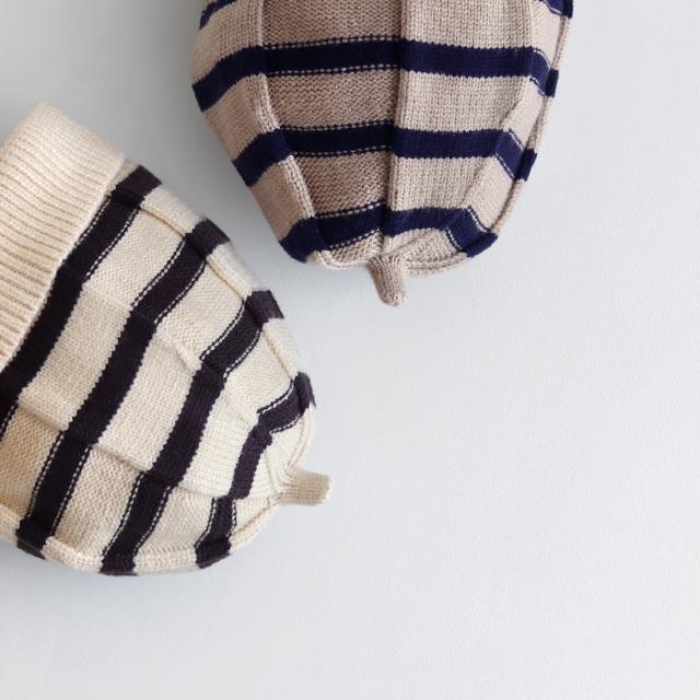 CLOUDY，FINE LATER メレンゲMIXニット帽 522-477040(ベビー ニット帽 男の子 女の子 キッズ 帽子 おしゃれ 出産祝い ギフト とんがり ニット どんぐり) | CLOUDY FINE LATER | 04