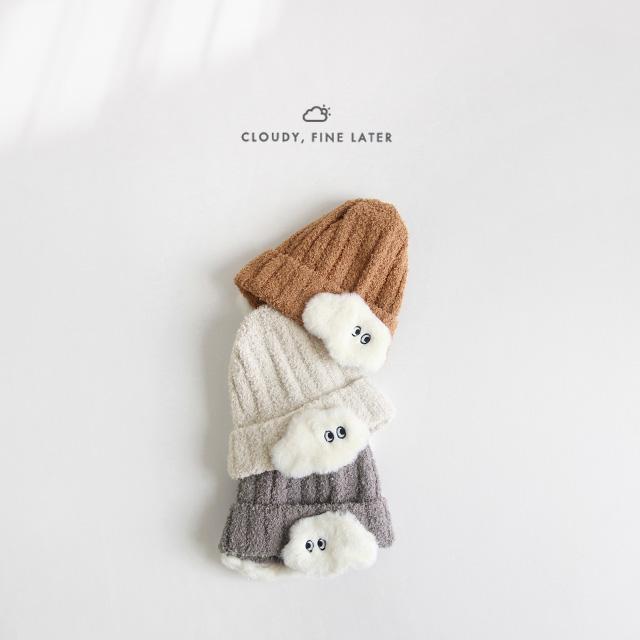 CLOUDY，FINE LATER くもさん耳あてつきニット帽 522-477043(ニット帽子 キッズ 1歳 2歳 3歳 秋冬 小物 ベビー キッズ 耳あて ニット 帽子 男の子 女の子 防寒) | CLOUDY FINE LATER