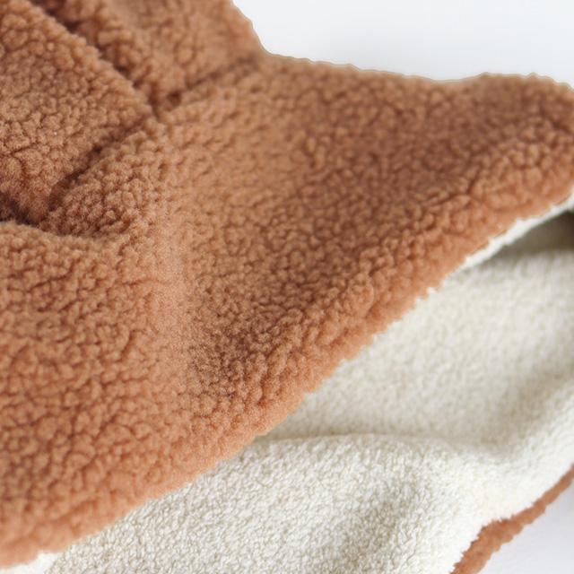 Nouer des liens みみつきフードウォーマー A80825(ネックウォーマー フードウォーマー 帽子 マフラー べビー帽子 子供 クマ耳 うさ耳 防寒 おしゃれ かわいい) |  | 04