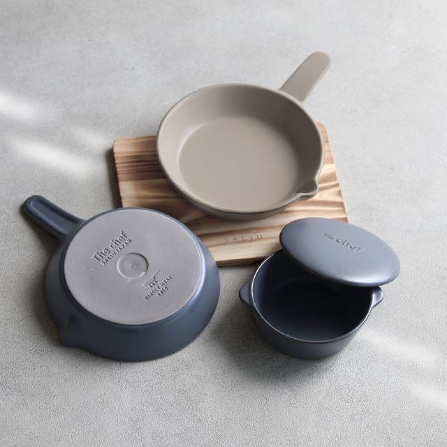 SALIU（サリュウ） SALIU The chef フライパン S(陶器 スキレット 日本