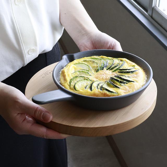 SALIU（サリュウ） SALIU The chef フライパン S(陶器 スキレット 日本