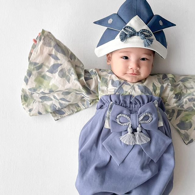 mocmof（モクモフ） 崩れにくいセパレート袴セット 622-554051(ベビー