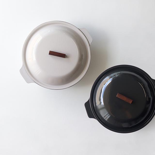 KINTO（キントー） KAKOMI IH琺瑯鍋 1L(鍋 IH対応 22cm 小さめ