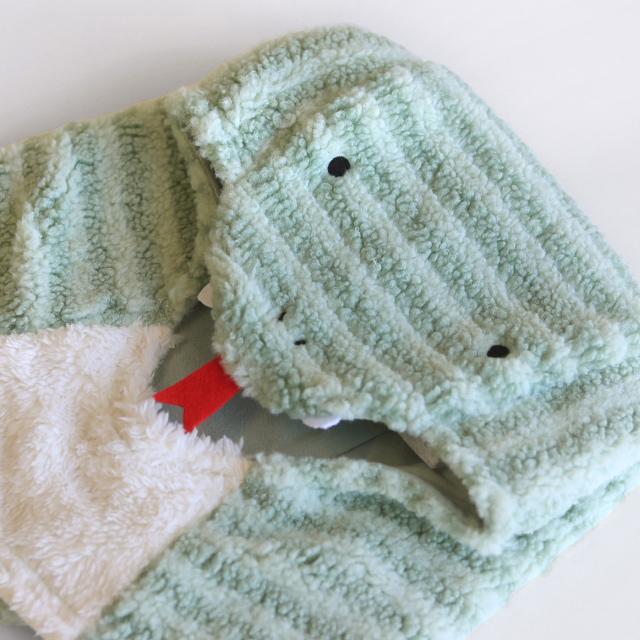 ampersand ヘビボアフード 6574044(ヘビ 子供 衣装 年賀状 写真 へび年 子ども コスプレ 被り物 ベビー キッズ かわいい お正月 帽子 フード 冬 男の子 女の子) |  | 02