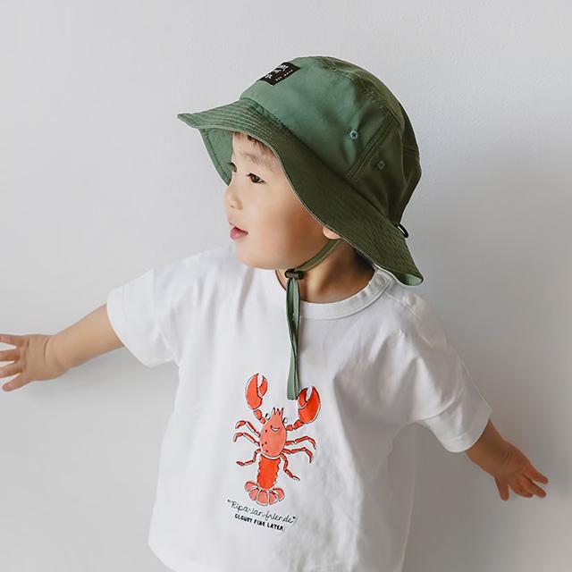 CLOUDY，FINE LATER メッシュサンシェード付きハット 522-569020(子供 帽子 52cm 子ども 男の子 キッズ かっこいい おしゃれ あご紐 つば広 ナイロン 春 夏) | CLOUDY FINE LATER | 07