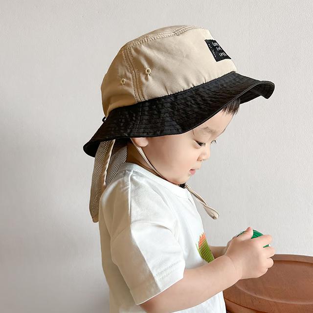 CLOUDY，FINE LATER メッシュサンシェード付きハット 522-569020(子供 帽子 52cm 子ども 男の子 キッズ かっこいい おしゃれ あご紐 つば広 ナイロン 春 夏) | CLOUDY FINE LATER | 08