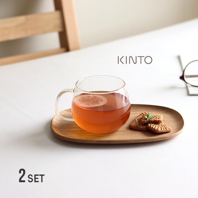 KINTO（キントー） UNITEA カップ＆トレイ 210mm ウィロー 21702(マグ