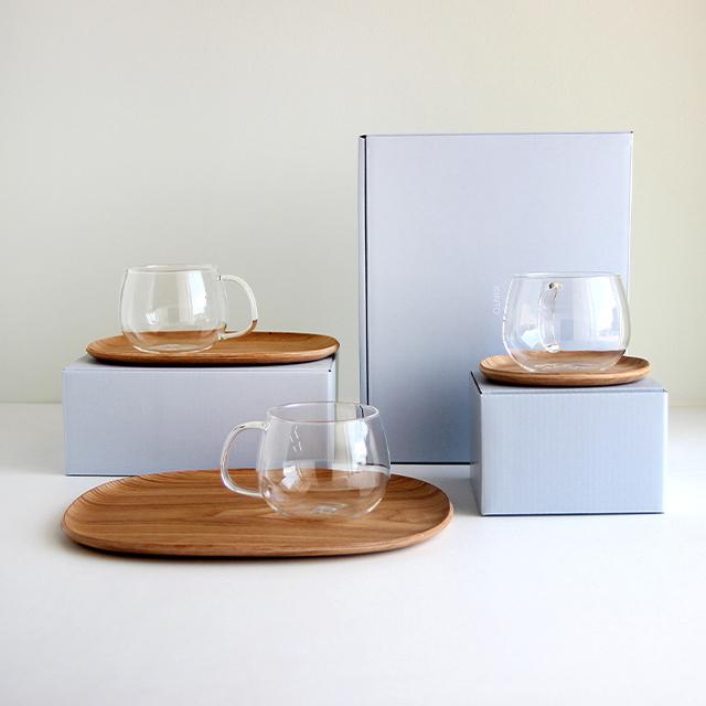 KINTO（キントー） UNITEA カップ＆トレイ 210mm ウィロー 21702(マグ