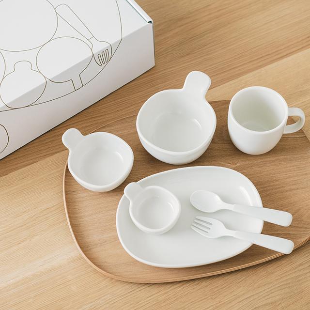 KINTO キントー NEST 8pcs セット(ベビー 食器 セット 陶器 プレート