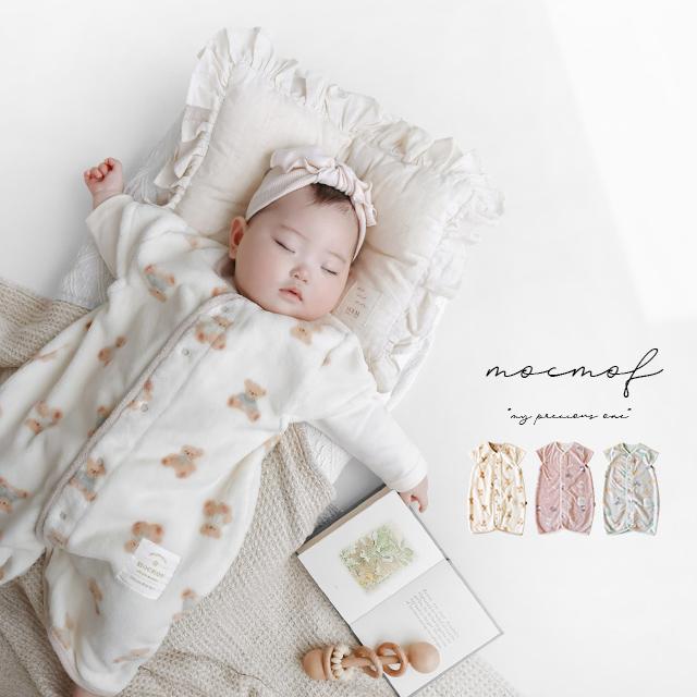 mocmof（モクモフ） アニマル総柄おやすみベスト 622-574240