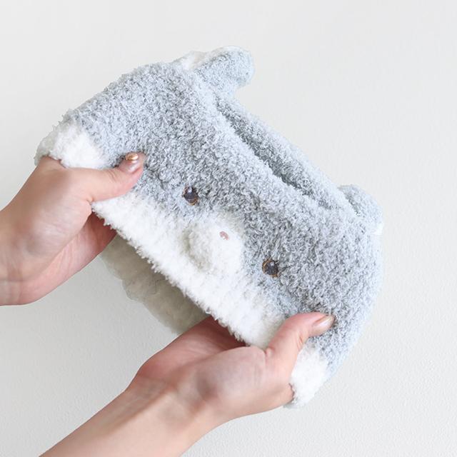 mocmof マシュマロニット アニマルキャップ 622-570290(ベビー ニット帽 耳付き 猫耳 動物 おしゃれ かわいい 出産祝い ギフト 新生児 男の子 女の子48cm 秋冬) | mocmof | 04