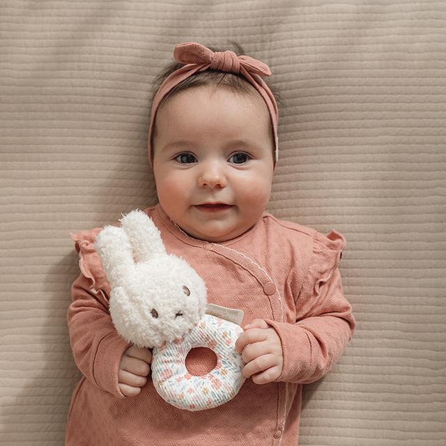 miffy×Little Dutch ギフトボックス3点セット(出産祝い 男の子 女の子 ベビー ミッフィー ギフト おしゃれ かわいい ドゥードゥー ぬいぐるみ ラトル セット)の画像