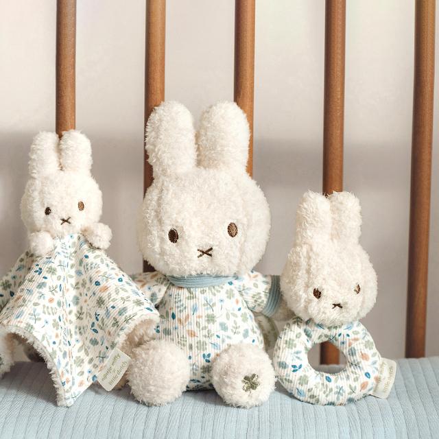 miffy×Little Dutch ギフトボックス3点セット(出産祝い 男の子 女の子 ベビー ミッフィー ギフト おしゃれ かわいい ドゥードゥー ぬいぐるみ ラトル セット)の画像