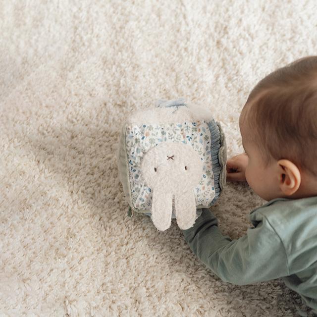 miffy×Little Dutch キューブトイ(布おもちゃ ベビー ミッフィー 出産