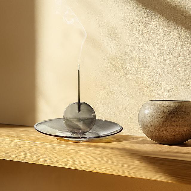 shesay ガラス 香立て 108146(お香立て おしゃれ かわいい ユニーク