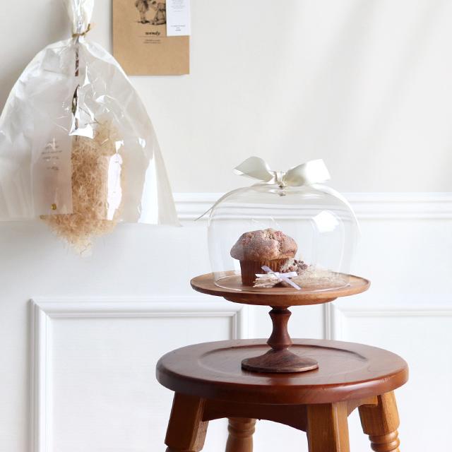 shesay リューズガラス ガラスドーム L 108252(ケーキドーム ケーキ