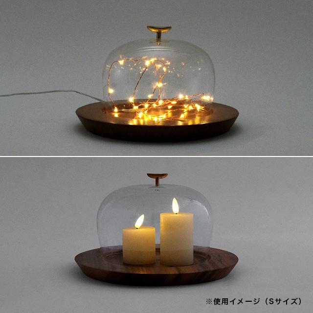 shesay リューズガラス ガラスドーム L 108252(ケーキドーム ケーキ