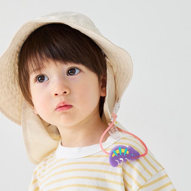 D BY DADWAY ディーバイダッドウェイ ハットクリップ(帽子クリップ 子供 かわいい おしゃれ 紫外線対策 熱中症 対策 色が変わる 帽子 飛ばない クリップ) | D by DADWAY | 05