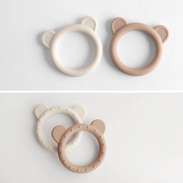 fika（フィーカ） fika holder×bear teether ホルダー歯固めセット(歯