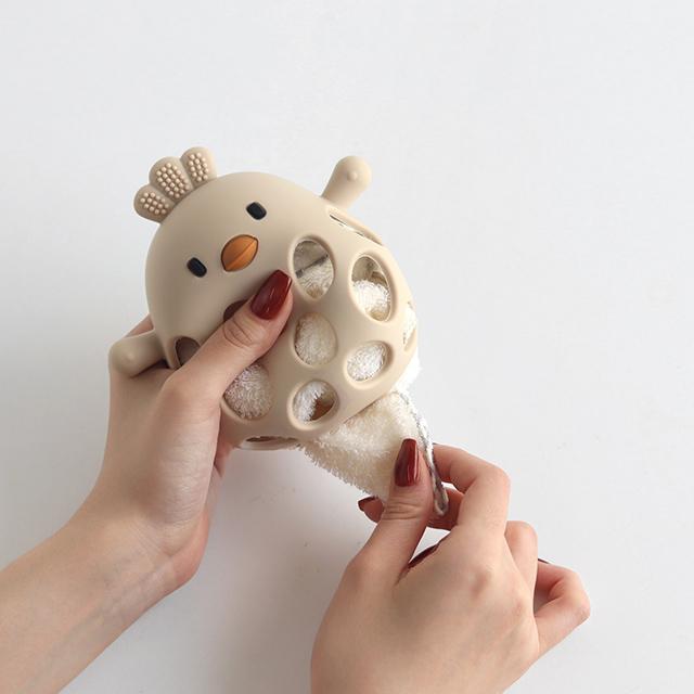 fika cocco ball(ベビーボール シリコーン 赤ちゃん おもちゃ ファーストトイ 出産祝い ギフト プレゼント おしゃれ かわいい 男の子 女の子 シリコンボール) | fika（ベビー） | 05