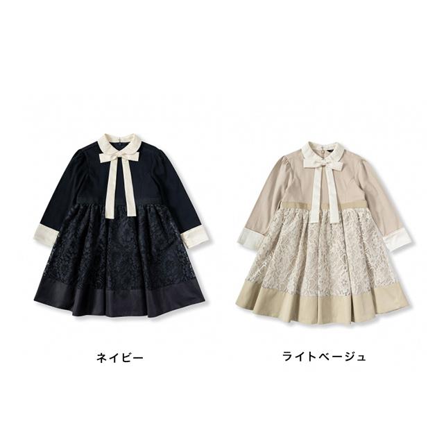 toi toi toi ルメールワンピース 156594(卒園式 入学式 スーツ 女の子 ワンピース 120 フォーマル セレモニー 服 衣装 ピアノ 発表会 子供服 きれいめ 上品)の画像