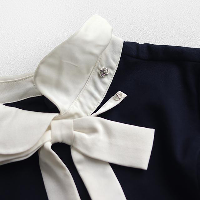 toi toi toi ルメールワンピース 156594(卒園式 入学式 スーツ 女の子 ワンピース 120 フォーマル セレモニー 服 衣装 ピアノ 発表会 子供服 きれいめ 上品)の画像
