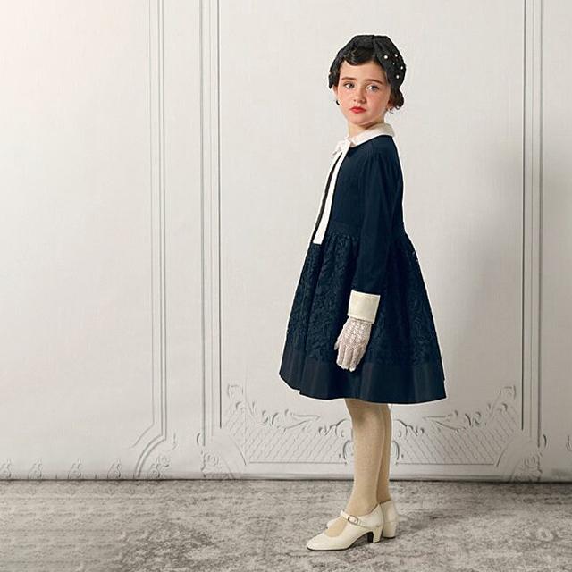 toi toi toi ルメールワンピース 156594(卒園式 入学式 スーツ 女の子 ワンピース 120 フォーマル セレモニー 服 衣装 ピアノ 発表会 子供服 きれいめ 上品)の画像