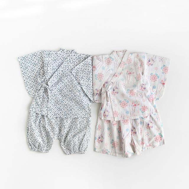 mocmof（モクモフ） セパレート浴衣セット うちわ飾り付 622-660076