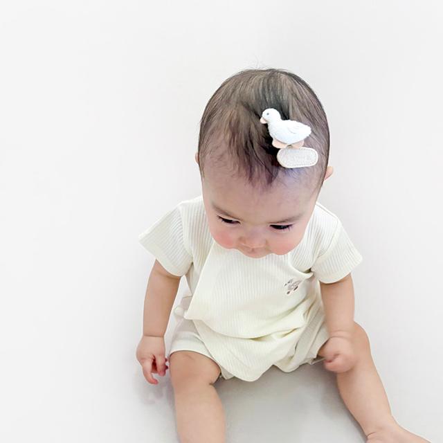 mocmof アニマルヘアアクセセット 622-660082(ベビー ヘアクリップ