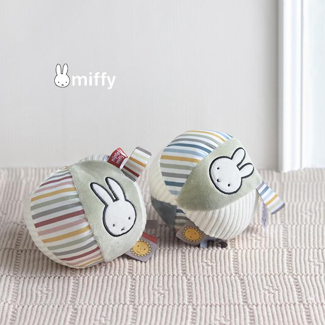 miffy ミッフィー ベビーボール フラッフィー(赤ちゃん おもちゃ 布 ボール 出産祝い 男の子 女の子 おしゃれ かわいい ギフト プレゼント ミッフィー うさぎ)