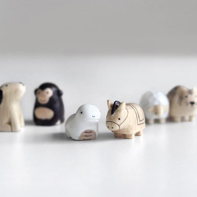 まめえとわっぱ木箱入り 十二支セット(干支の置物 馬 午 2026 午年 馬