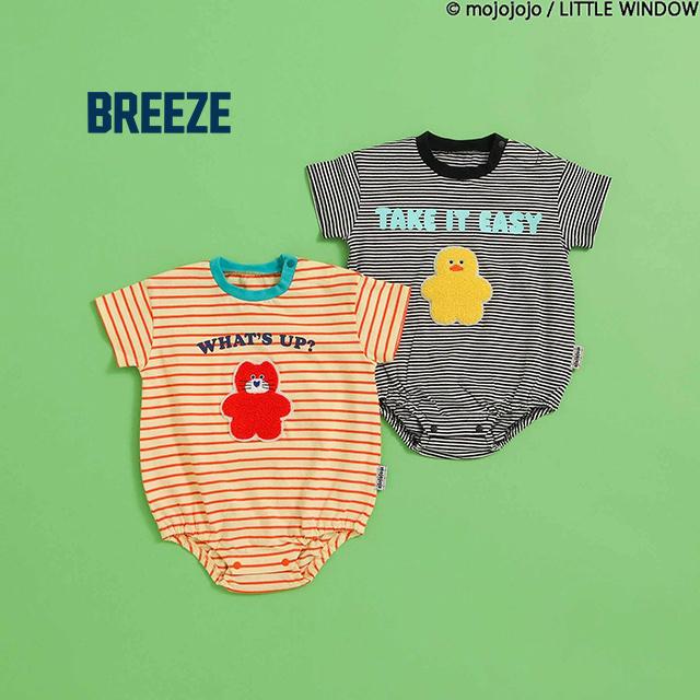 BREEZE（ブリーズ） BREEZE mojojojo ワッペンボディーオール J234936