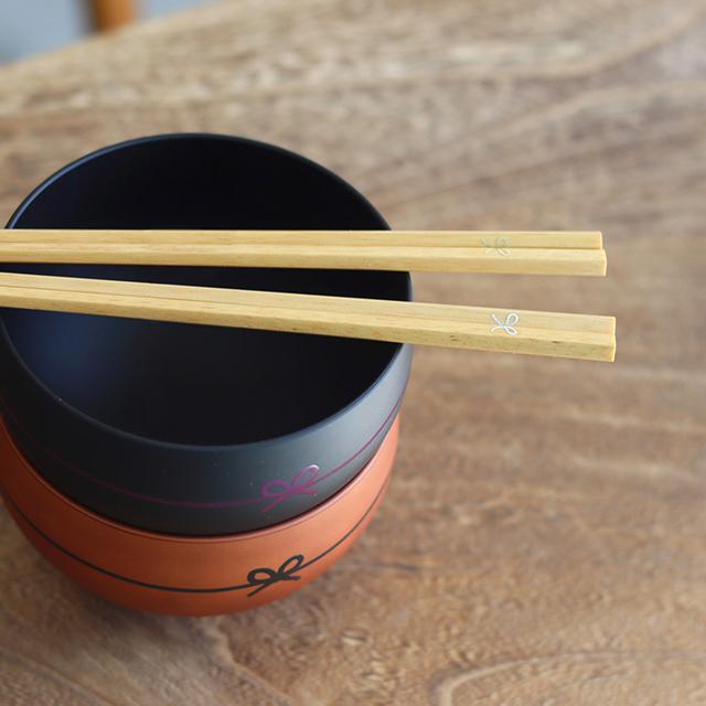 BISQUE CDF etendue むすび椀 お椀＆初膳 夫婦箸BOXセット(ペア 食器