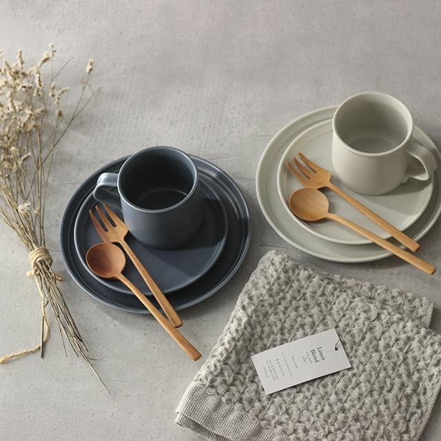 KINTO キントー FOG マグ＆プレート＋ナチュレカトラリー スプーン