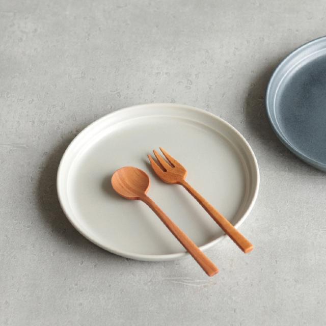 KINTO キントー FOG マグ＆プレート＋ナチュレカトラリー スプーン