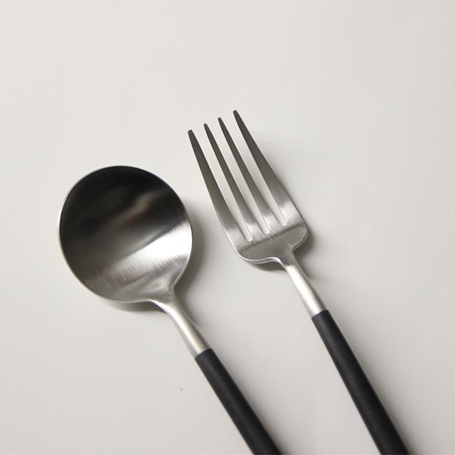 Cutipol（クチポール） Cutipol GOA ゴア ブラック 箸＆箸置き