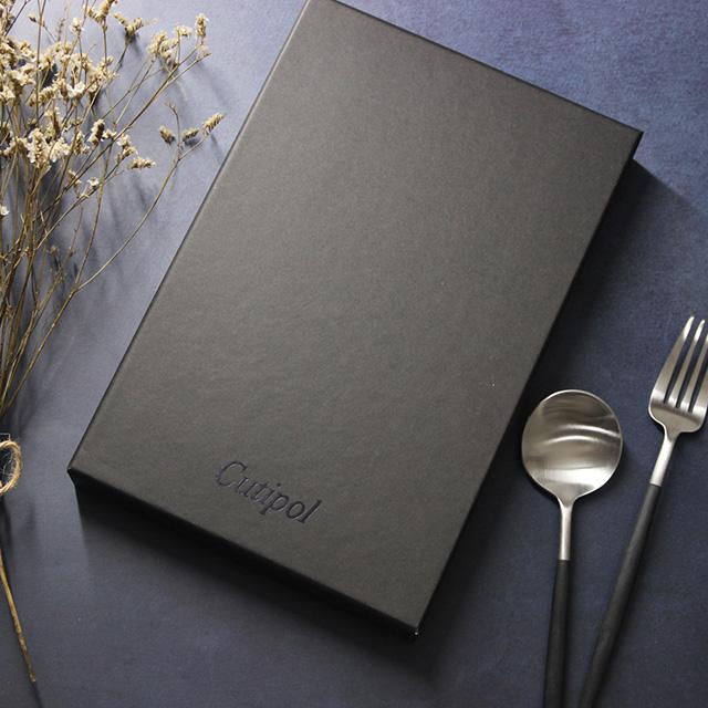 Cutipol（クチポール） Cutipol GOA ゴア ブラック 箸＆箸置き